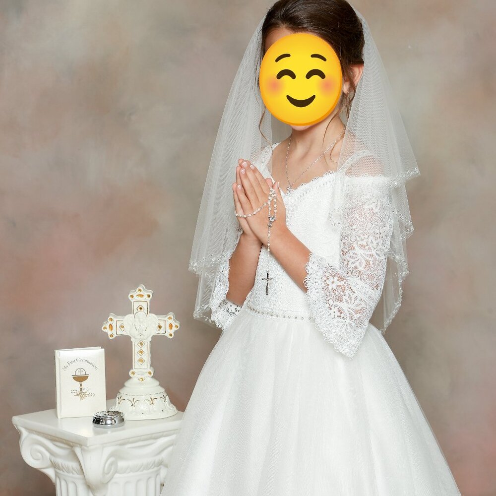 Macis Design / Designer Flower Girl Dress /  Communion Dress / Designer Gown